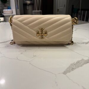 Tory Burch Kira Chevron Small Leather Shoulder Bag
